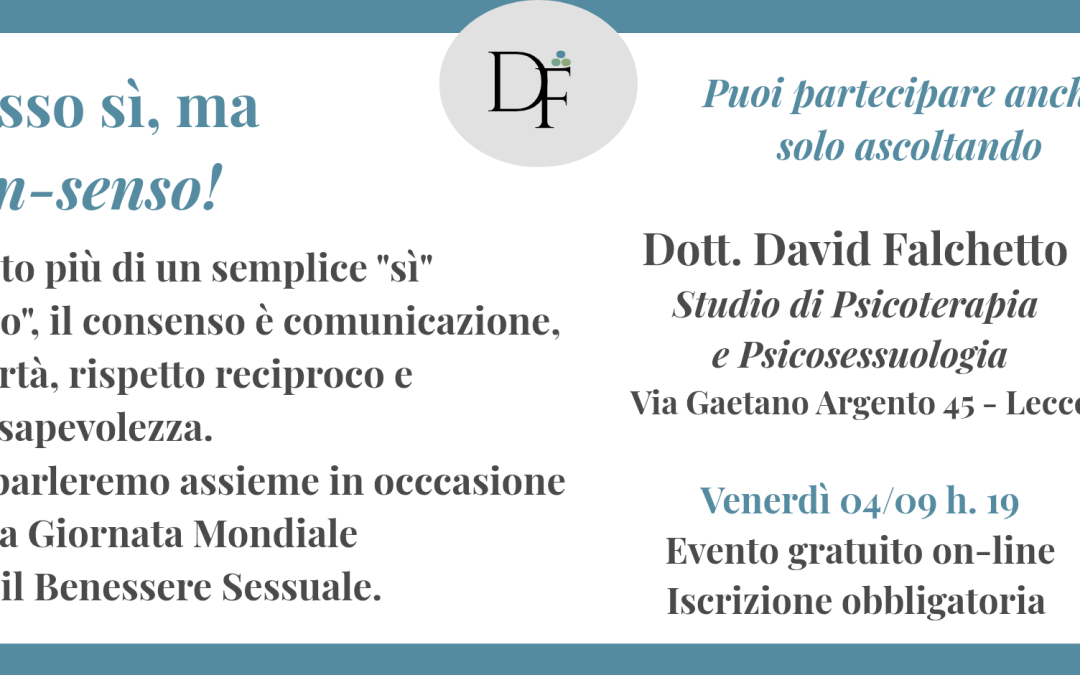 Sesso sì, ma con-senso!